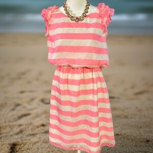 Lilly Pulitzer sz med dress. Vibrant pink and white